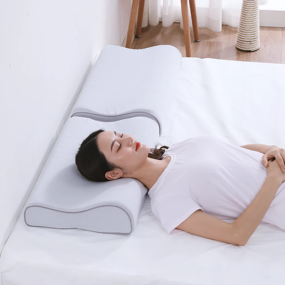 

Popular Cervical Pain Rest Orthopedic Memory Foam Gel Cool Comfort Adjustable Pillow