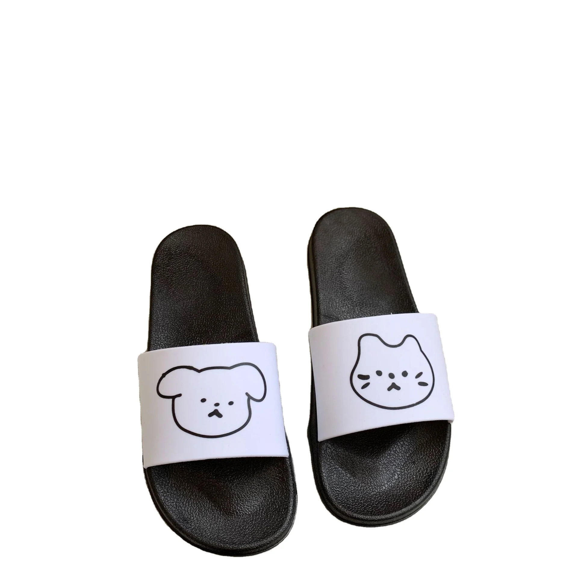 

Slipper female summer student cute versatile cartoon non slip bathroom indoor and outdoor flip flop