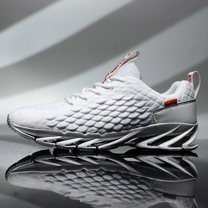 

Custom designer running shoes men sports shoes Brand new dragon skin men sneakers