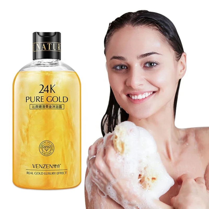 

Organic 24k Gold Coconut Milk Anti-Aging Whitening Liquid Soap Bath Shower Gel Moisturizing Smoothing Body Wash For Black skin