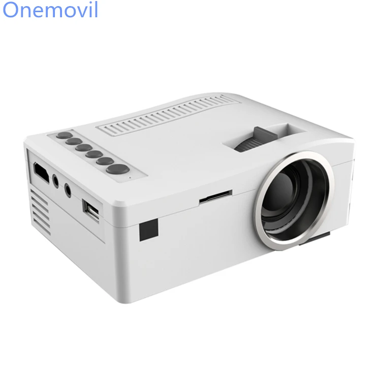 

Factory Price UC18 150 Lumens Digital LED HD 320 x 180 Projector with Remote Control