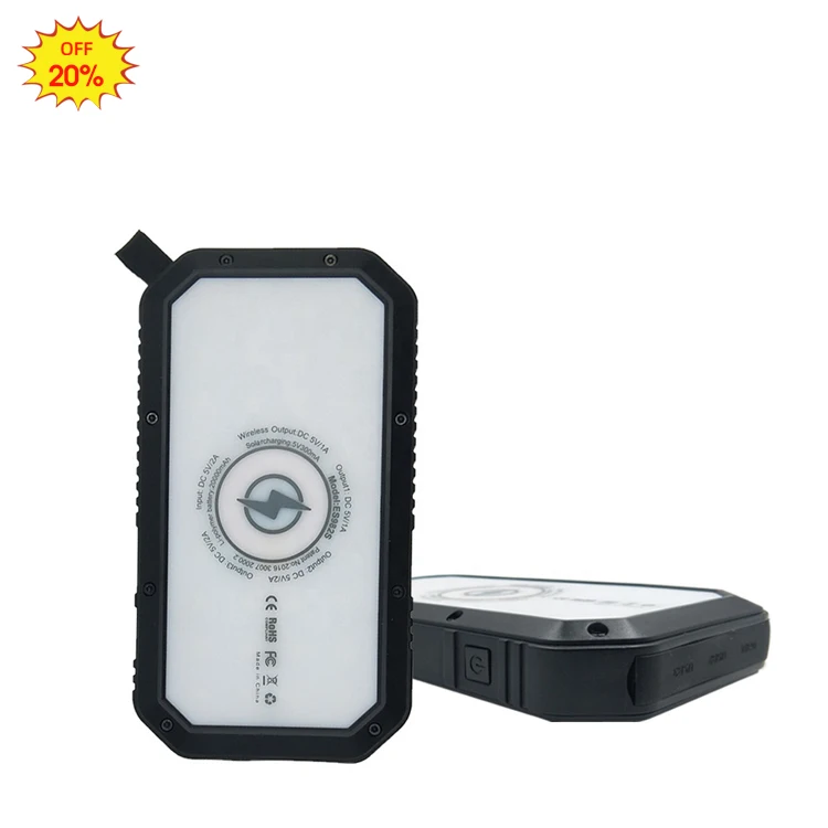 

Customized portable Solar Charger 10000mAh 20000mAh 25000mAh Mobile Phone Solar Power Bank