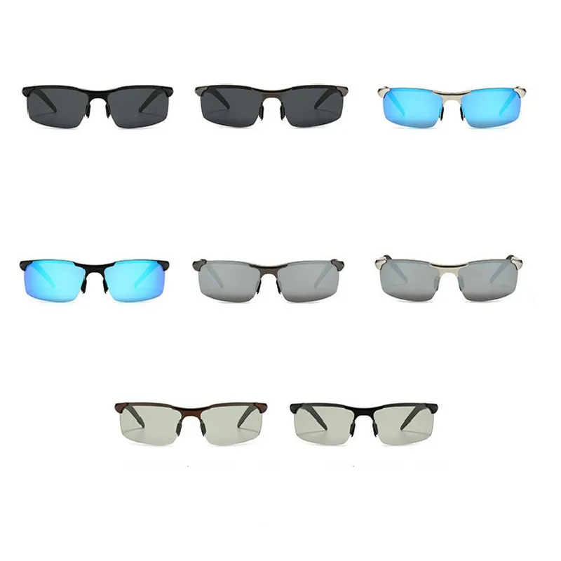 

Polarized Mens Sun Glasses Wholesale Rimless Vintage Luxury Cycling 2021 Shades Custom Fashionable Designer Sport Sunglasses