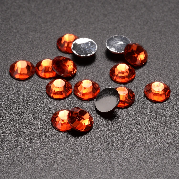 
Colorful nail art rhinestone gemstone design high quality resin flat rhinestone 3D nail diamond 