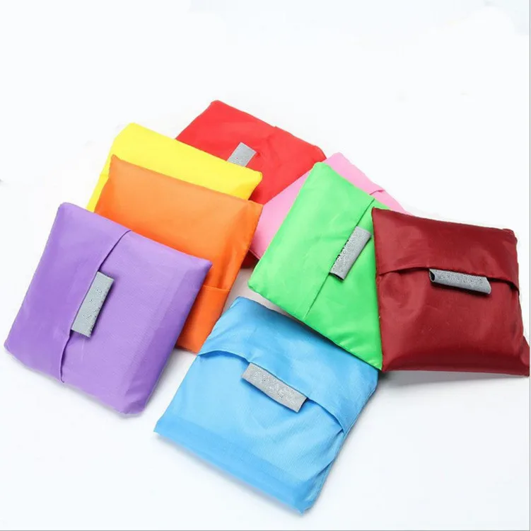 

Customized waterproof folding portable polyester foldable shopping bags machine tote bag shopping