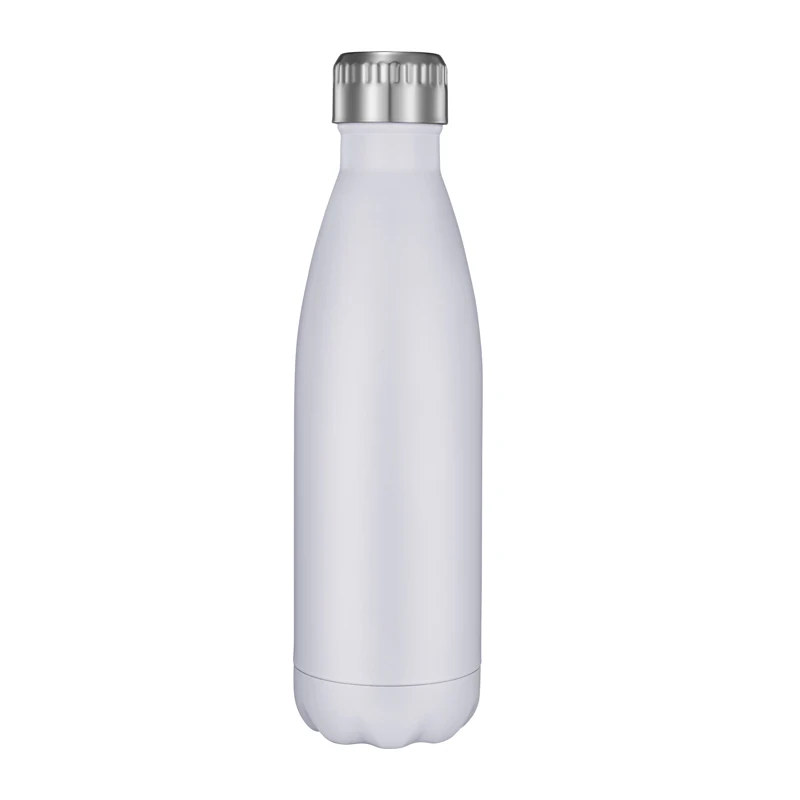 

17OZ Flat stainless steel water bottle reusable leak-proof sport bottle, Customized