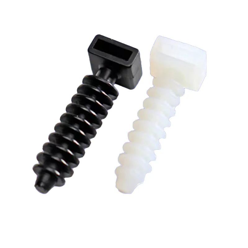 

Nylon Screw-type cable clip holder tie cable holder