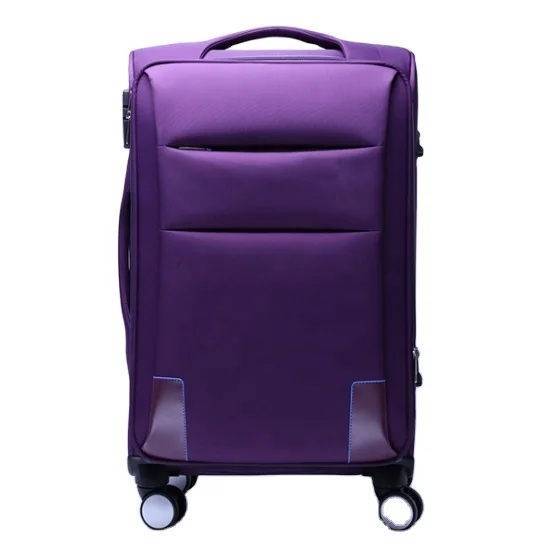 

New Design 8 Wheel soft fabric suitcase trolley High Quality Cheap Waterproof soft trolley luggage bag carry on luggage, Red,coffee,black,purple