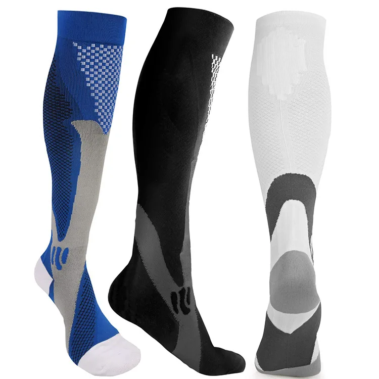 

compression sport socks foot sleeve,ankle running medical compression socks, 6 colors