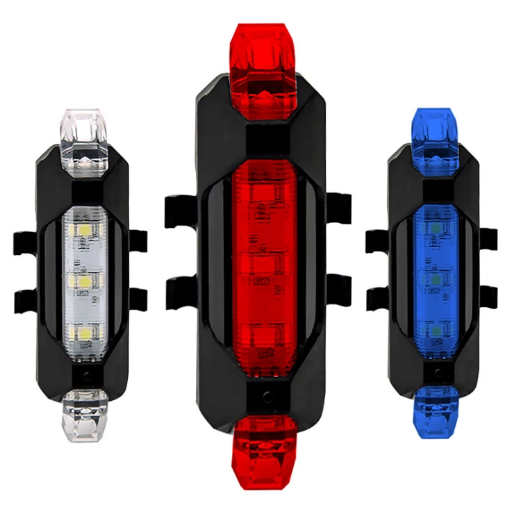 

Hot sale Outdoor IP65 Waterproof Super Bright usb Rechargeable Bike Rear Light Bicycle Tail light