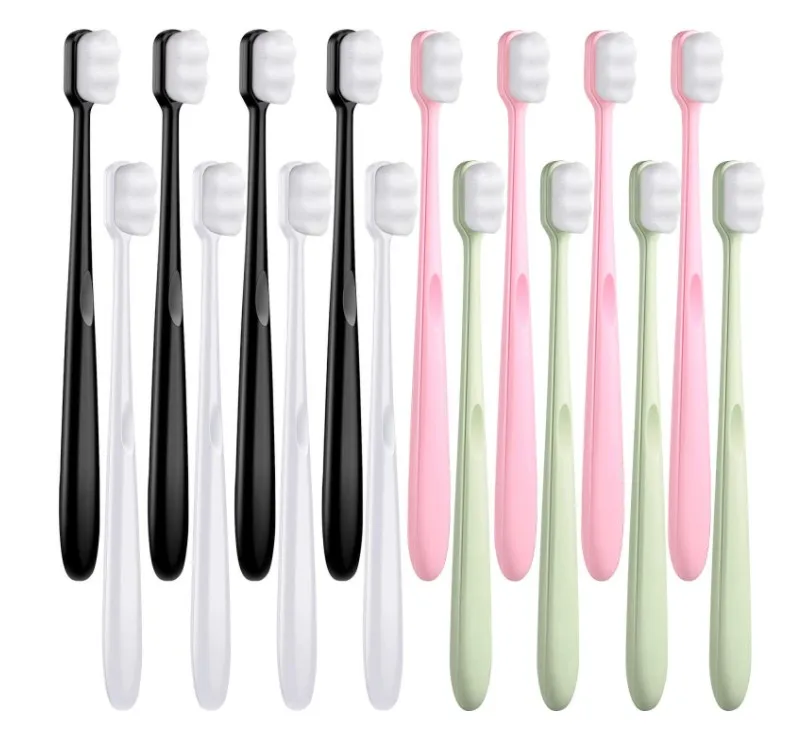 

Hot Selling 10000 Floss Bristles Micro Nano Ultra Soft-bristled Adult Toothbrush for Sensitive Teeth