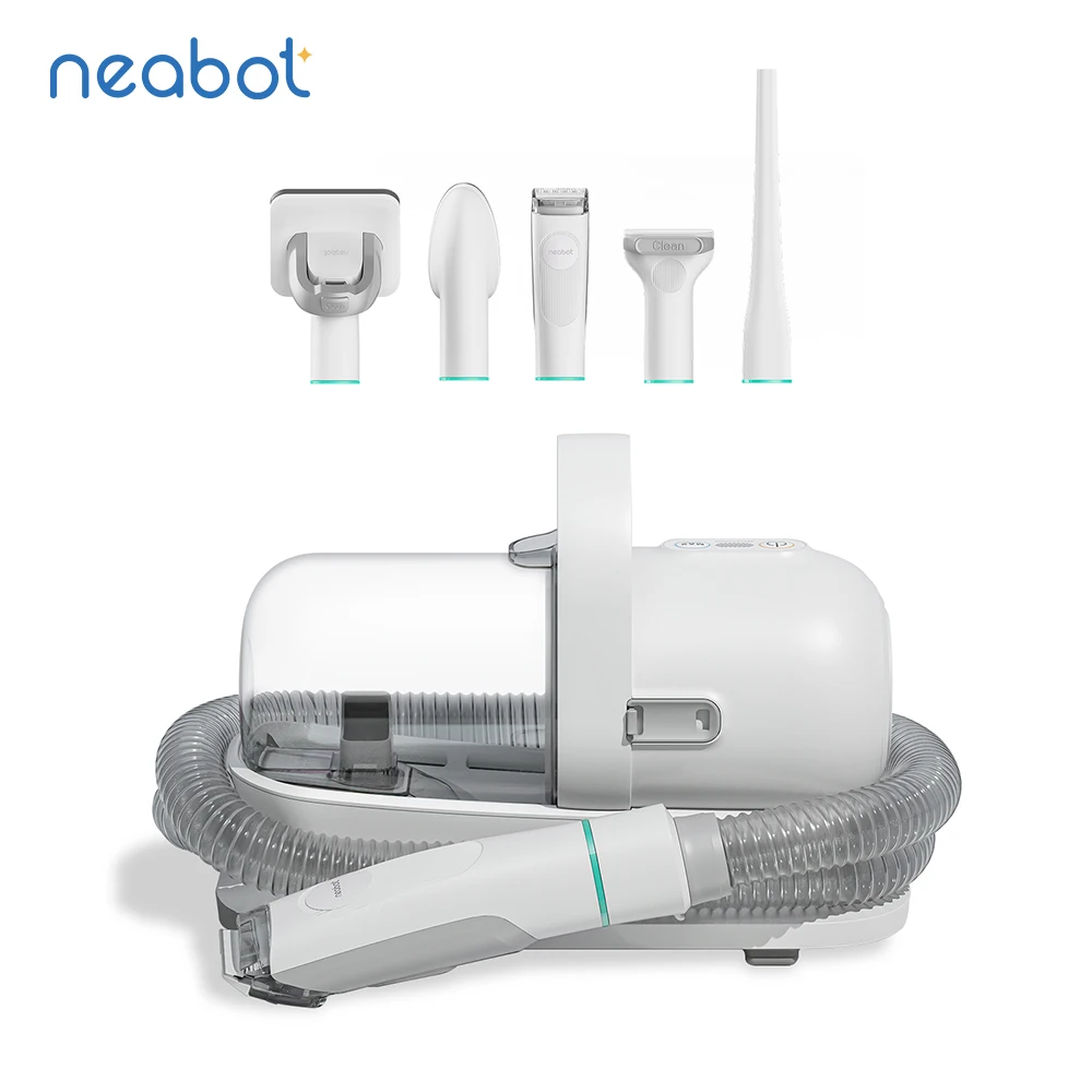 

Neabot P1 Pro Professional Pet groomer hair cutter vacuum cleaner with kits Powerful Suction 5 in 1
