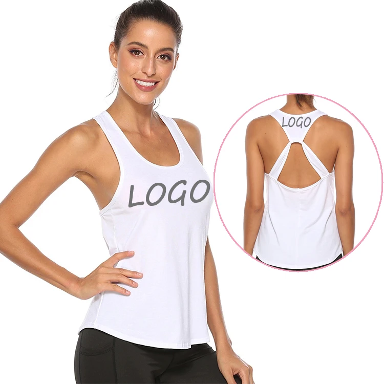 

Women Quick Dry U Neck Hollow Out Back Sport Workout Fitness Activewear Vest Yoga Crop Top Tank Top, 4 colors as pictures