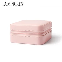 

High Quality Fashion Jewelry Box leather travel jewellery organiser