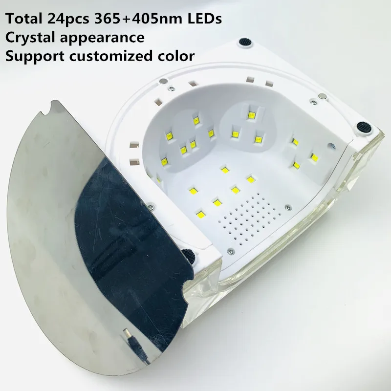 
Acrylic Nail Dryer For Sale, New Design Sun Uv Nail Lamp Crystal Nail Led Lamp 72W 