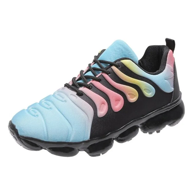 

Good quality factory directly europe american women height Increasing Shoes female talon comfort footwear sneakers shoes, Rainbow blue red