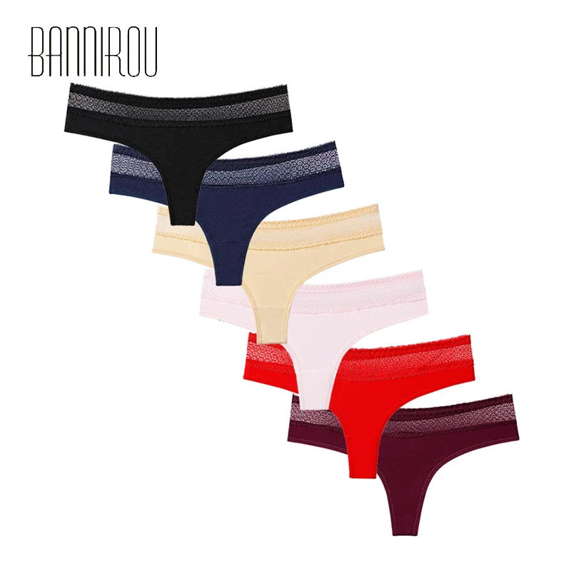 

Cotton Panties Women Underwear Female Thongs With Sexy Lace High Quality M-XXL 8 Colors, Black,blue,red,wine,white,coffee,pink,nude