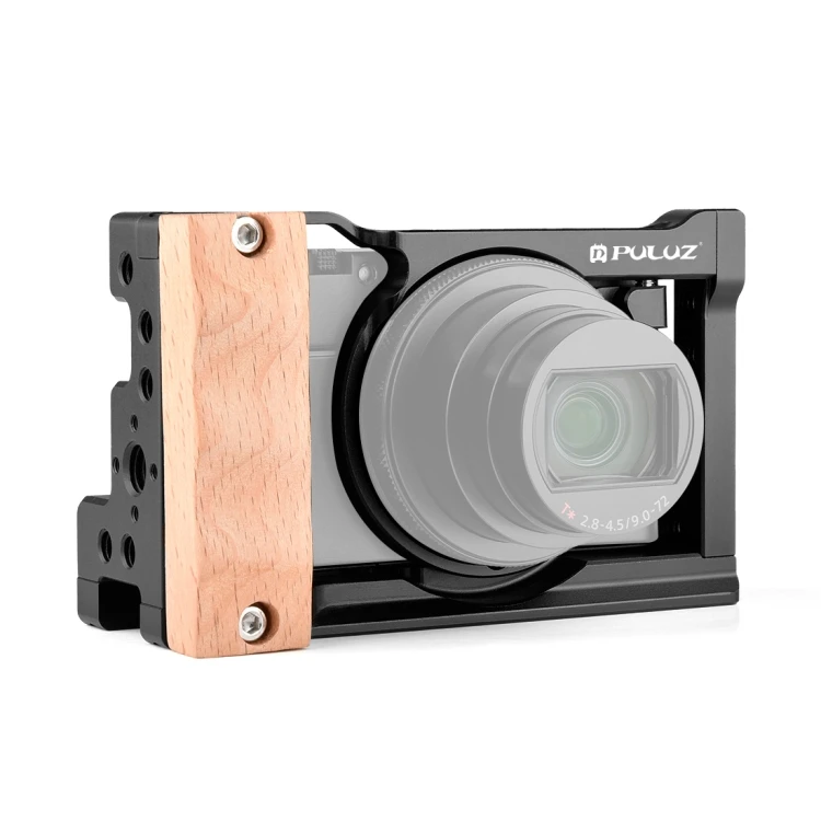 

Dropshipping Camera Stabilizer PULUZ Video Case Cage Mount for Sony RX100 VI / VII Camera Stabilizer Camera Cage
