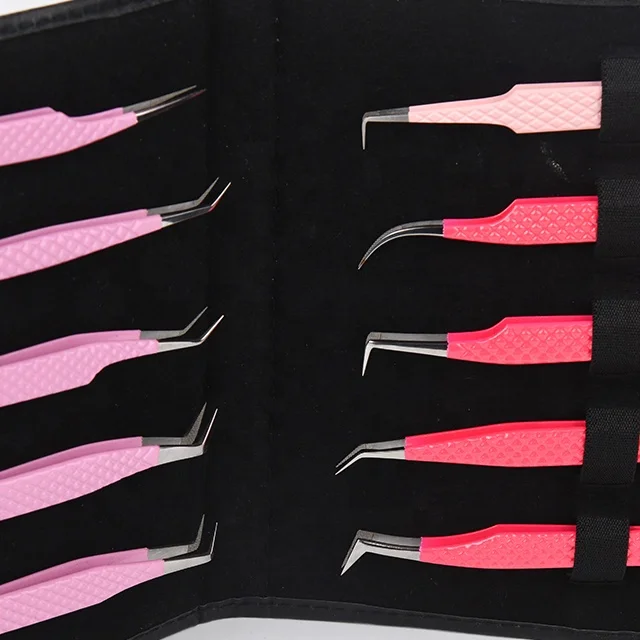 

Custom Private Label Precision Volume Eyelashes Extension Tweezers