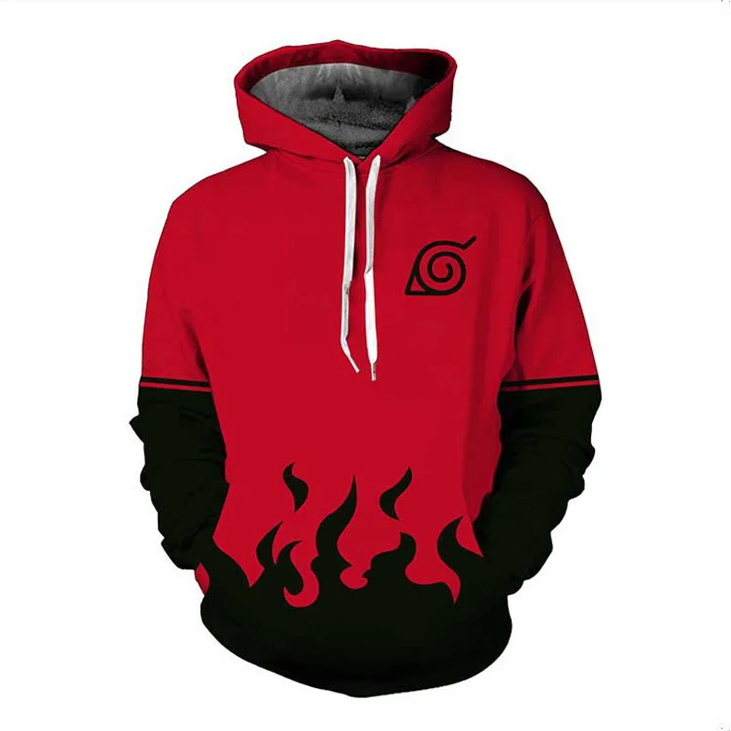 

Wholesale 3d digital printed hoodie cosplay anime naruto hoodie