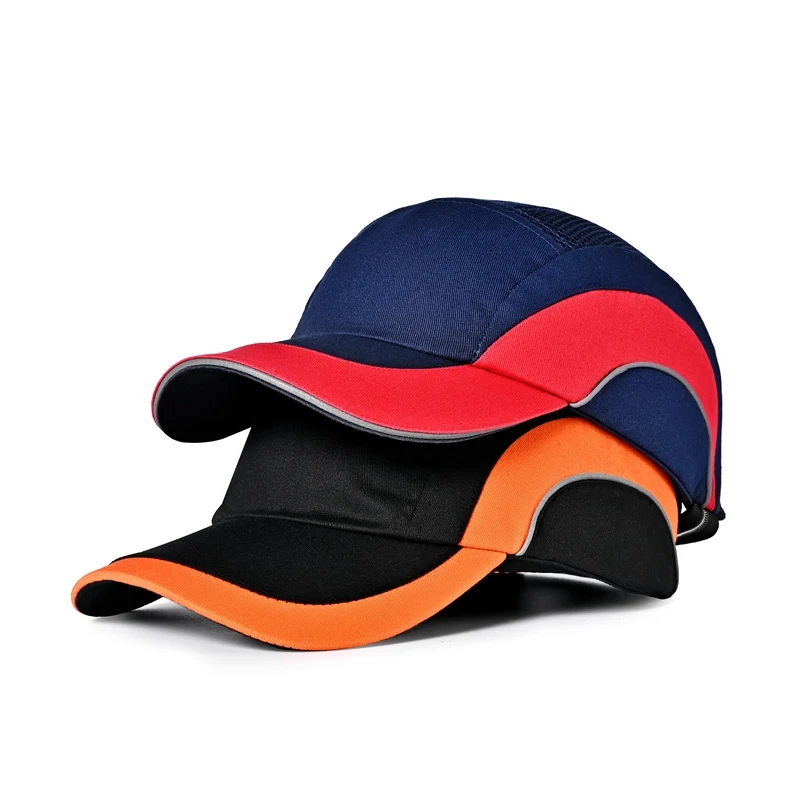 

Guangzhou kaavie CE EN812 Short Brim Baseball Bump Cap Hard Hat Safety Helmet OEM