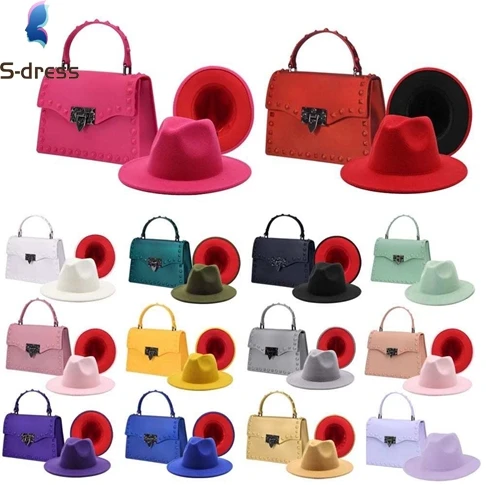 

Ladies Handbags Hat and Purse Sets Bags Women Handbags Ladies Hand Bags Jelly Purses and Handbags for Women