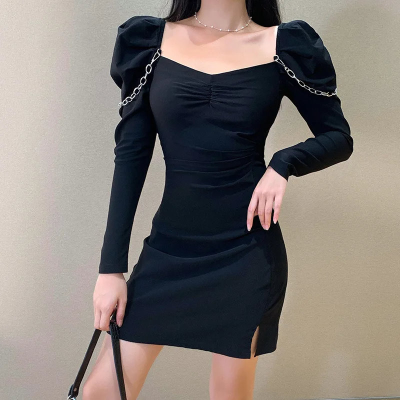 

2020 New Arrival High Quality Women sexy off shoulder long sleeve summer ladies casual dresses