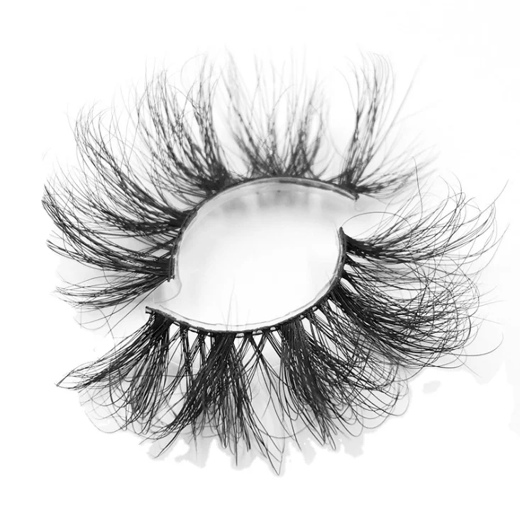 

Factory direct false eyelashes 3D mink hair soft and thick eyelashes cross-border new false eyelashes, Black color