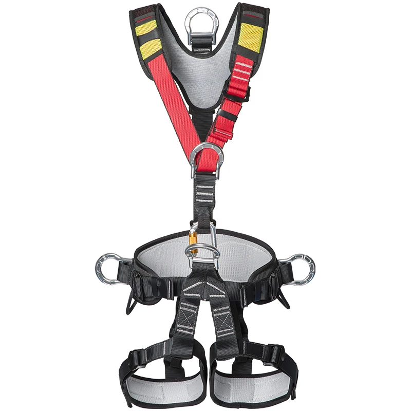 Ce Standard Rescue Safety Rock Mountain Access Climbing Harness Full