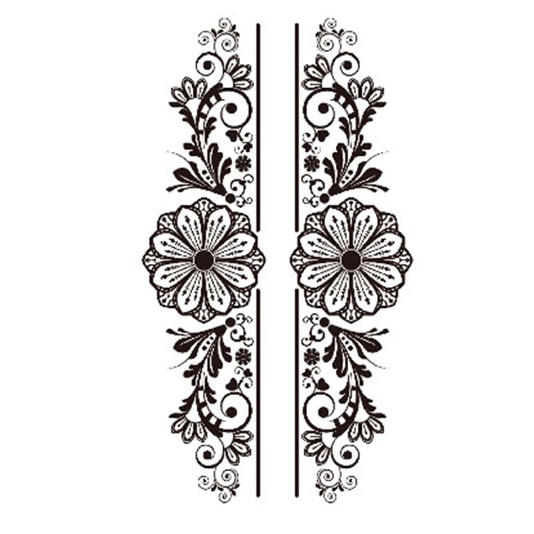 

Small Wholesale positive color temporary sticker tattoo women, Cmyk