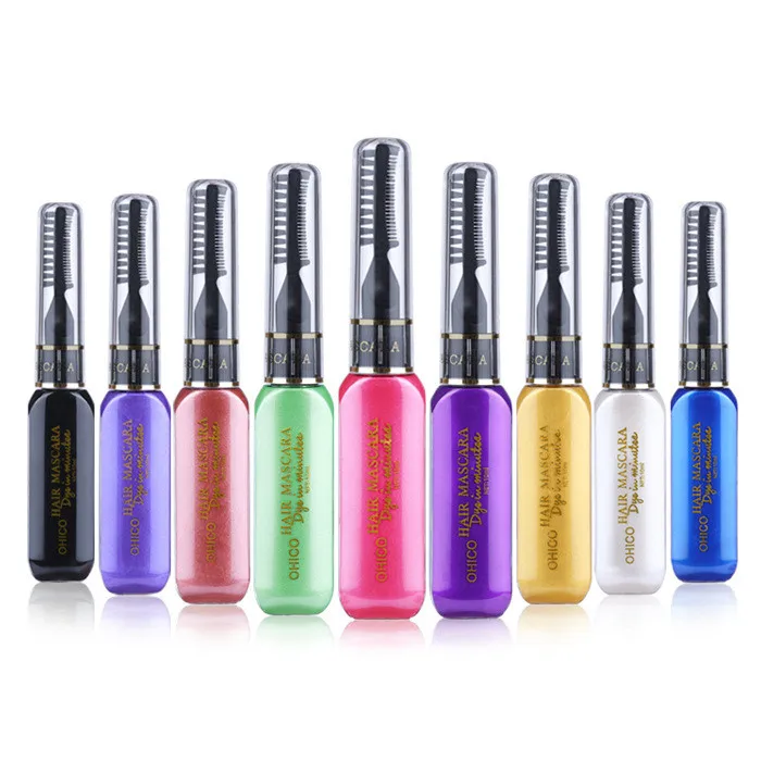

13 Colors One-off Hair Color Dye Temporary Non-toxic DIY Hair Color Mascara Washable One-time Hair Dye Crayons