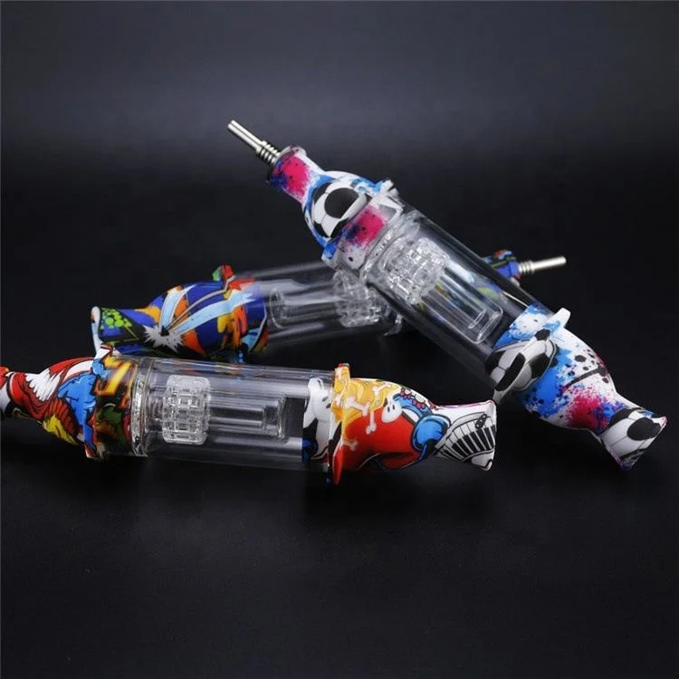 

Creative Pattern Lighthouse Smoking Pipe High Quality Silicone Glass Weed Tobacco Smoking Pipe 2021, Picture