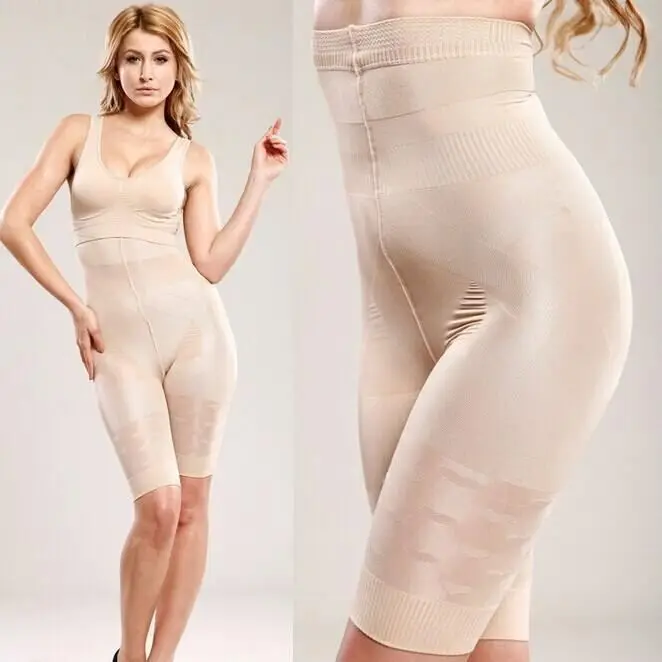 

S-3XL Women Sexy Underwear for Fat Burning Bodysuit Pants New Body Shaper Slimming Shapewear, Black,nude