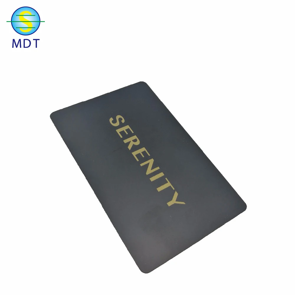 

O MDT polished mirror metal business card PROMOTION