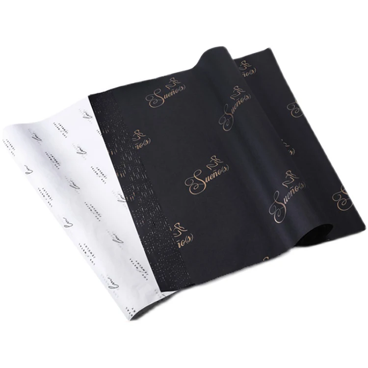 

customized printed christmas packaging kraft brand wrapping gift tissue paper for clothes