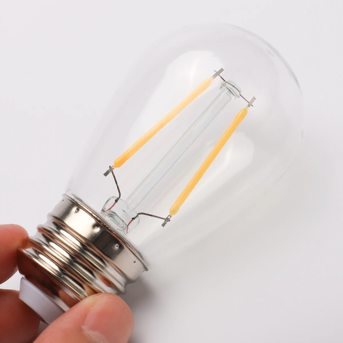 Vintage Edison S14 LED Filament Light Bulb E26 E27 1W 120V Decorative Light bulb Filament Bulb Lighting