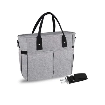 lunch bag with shoulder strap and bottle holder