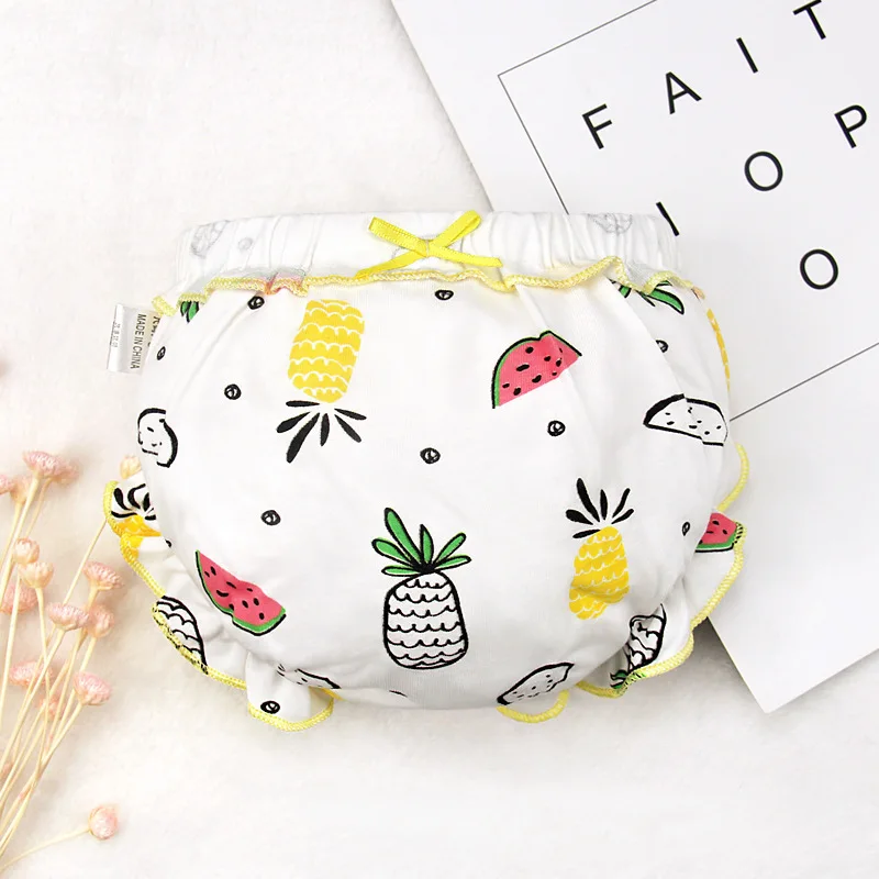 

Children's cotton triangle panties printed briefs boys and girls panties