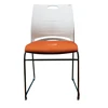Profession manufacturing Office student meeting room reception chair with metal frame 813