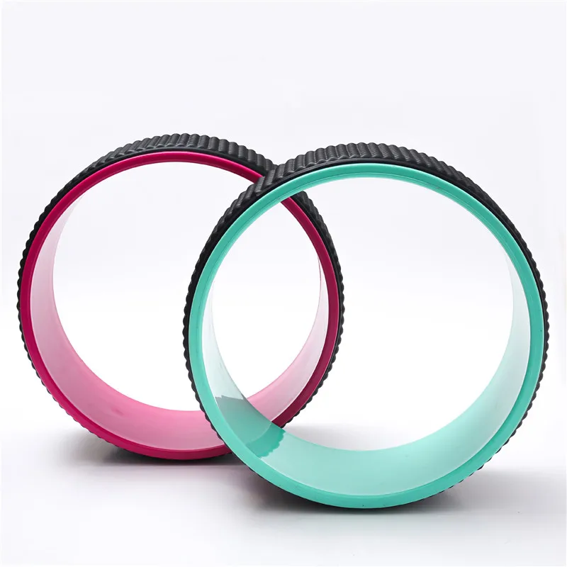 

Strong Circles High Quality Yoga Stretching Increase Fitness Flexibility Pose-Professional Training Exercise Wheel