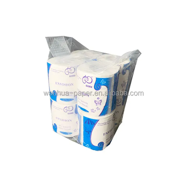 

8 rolls Eco tissue paper 4 ply wholesale price Mama nonbleaching bathroom bamboo toilet roll tissue paper, Bamboo color