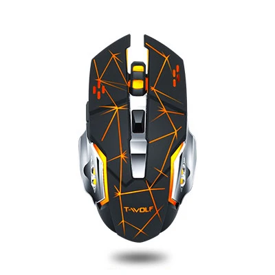 

2.4GHz Rechargeable Wireless Mouse Adjustable DPI Professional Competitive Mice Mechanical Macro Definition Ergonomic Optical