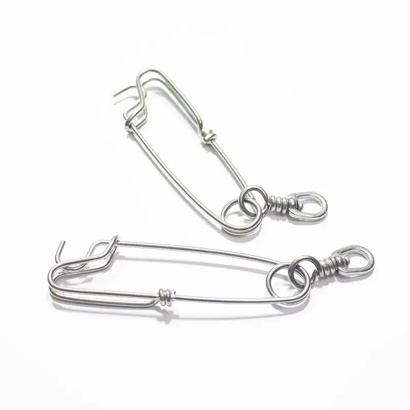 Spearfishing Longline Branch Hanger Shark Tuna Clip Stainless Steel Snap Swivel for Fishing