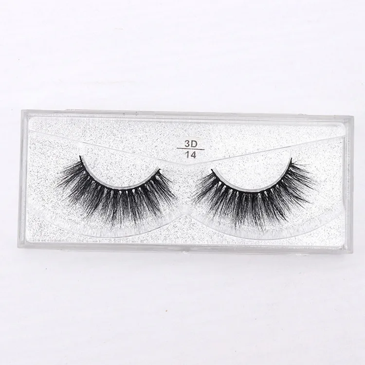 

Handmade faux mink eyelashes mink eyelash extension, Natural black