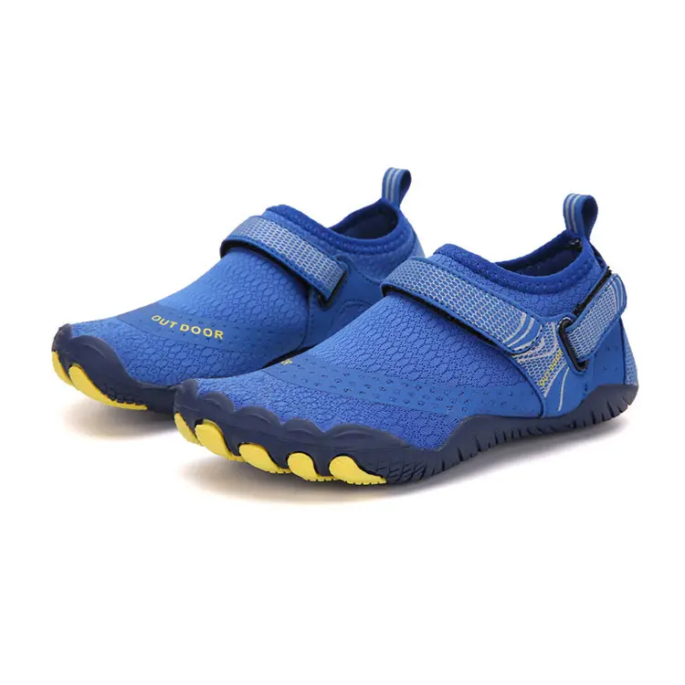 

2021 New Designed Customized Neoprene Nylon Elastic Non-Slip Kids Beach Water Shoes For Kids