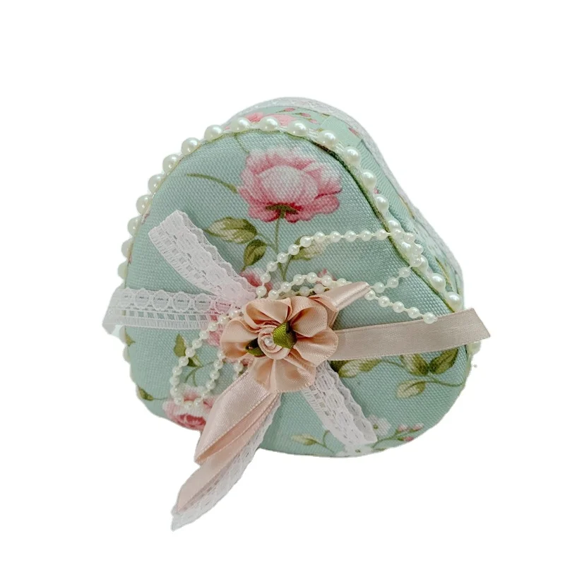 

Cheapest Promotion discount Small Size beautiful flowers trinket box ready to ship, Green