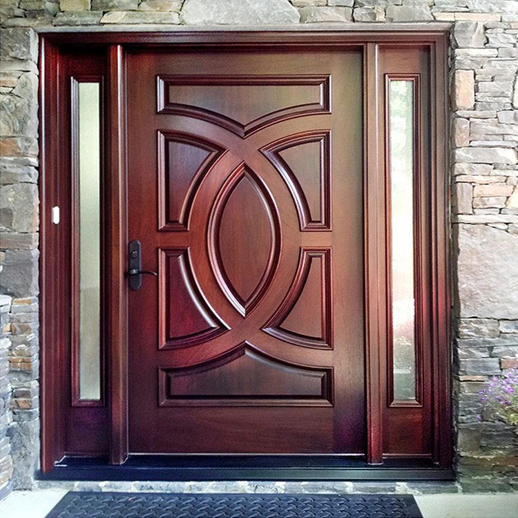 Hsbs007 Foshan Guangzhou Outdoor Prehung Doors Luxury Red Hsbs007 Foshan Guangzhou Outdoor Prehung Doors Luxury Red