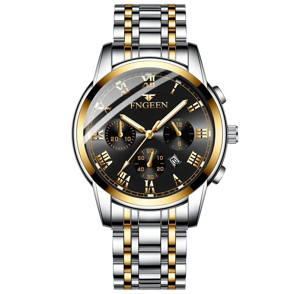 

bermerk grosir jasa pembuatan oem tahan air custom watch jam tangan, Black ,white,blue,brown