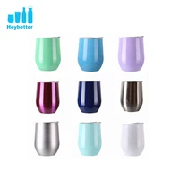 

Different colors in stock 12oz stainless steel insulated wine tumbler