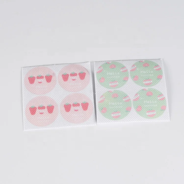 Hot Selling Cute Strawberry Patterns Safe Non-toxic Repellent Patches Natural Anti Mosquito Repellent Sticker For Baby
